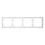 Рамка на 4 поста Voltum S70 VLS100402