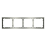 Рамка на 4 поста Voltum S70 VLS100405