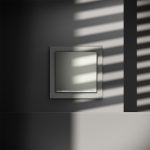 Проходной переключатель одноклавишный с подсветкой Voltum S70 VLS010405