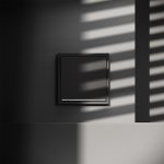 Проходной переключатель одноклавишный с подсветкой Voltum S70 VLS010408