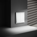 Проходной переключатель двухклавишный Voltum S70 VLS020302