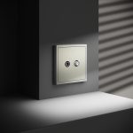 Розетка телевизионная Voltum S70 VLS060405