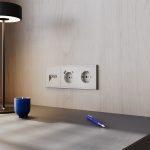 Розетка компьютерная двойная Voltum S70 VLS060203