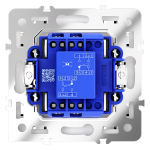 Перекрестный переключатель одноклавишный Voltum S70 VLS010503