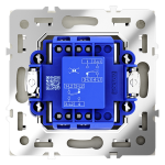 Перекрестный переключатель одноклавишный Voltum S70 VLS010505