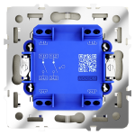 Выключатель двухклавишный Voltum S70 VLS020104
