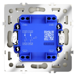 Выключатель двухклавишный Voltum S70 VLS020105