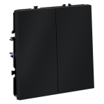 Выключатель двухклавишный Voltum S70 VLS020107