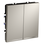 Выключатель двухклавишный с подсветкой Voltum S70 VLS020203