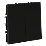 Проходной переключатель двухклавишный Voltum S70 VLS020308