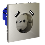 Розетка с USB, А+А Voltum S70 VLS040404