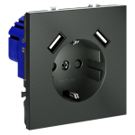 Розетка с USB, А+А Voltum S70 VLS040406