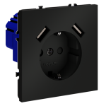 Розетка с USB, А+А Voltum S70 VLS040408