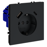 Розетка с USB, A+C Voltum S70 VLS040507