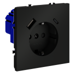 Розетка с USB, A+C Voltum S70 VLS040508