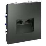 Розетка компьютерная двойная Voltum S70 VLS060206