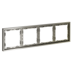 Рамка на 4 поста Voltum S70 VLS100404