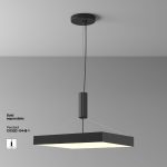 Потолочный светильник Maytoni Zon C032CL-90W3K-SQ-B