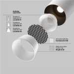 Трековый магнитный светильник Maytoni Artisan TR097-2-12W4K-M-BW