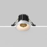 Встраиваемый светильник Maytoni Round DL058-7W2.7K-W