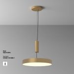 Потолочный светильник Maytoni Zon C032CL-45W3K-RD-MG