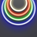 Гибкий неон Maytoni 24В 12Вт/м 3000K+RGB 5м IP67 432003