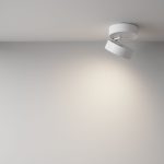 Накладной спот Maytoni Onda C024CL-18W4K-W-1