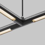 T-образный плоский коннектор с вводом питания Maytoni Shelf CA015TC-P-B