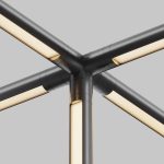 Пятиконечный коннектор без ввода питания Maytoni Shelf CA020L5C-B