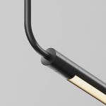 Заглушка для подвесного монтажа с вводом питания Maytoni Shelf CA024PL-P-B