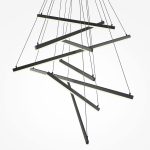 Каскадная люстра Maytoni Line MOD016PL-L96BK