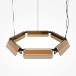 Подвесная люстра Maytoni Flat MOD296PL-L40BC3K