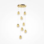 Каскадная люстра Maytoni Biology MOD367PL-L30BBSK