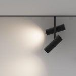 Трековый магнитный светильник Maytoni Elti Duo TR005-4-2X12W-DS-B