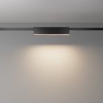 Трековый магнитный светильник Maytoni Basis TR151-1-12W3K-B