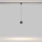 Трековый подвесной магнитный светильник Maytoni Sfera TR165-1-8W3K-M-B