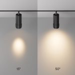 Трековый магнитный светильник Maytoni Focus Zoom TR211-1-12W2.7K-Z-B