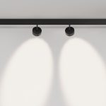 Трековый магнитный светильник Maytoni Lens TR217-4-15WTW-DD-B