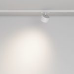 Трековый однофазный светильник Maytoni Glare TR225-1-GX53-W