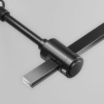 Крепление настенное одинарное удлиненное Maytoni Flarity TRA155CW-SL1-B