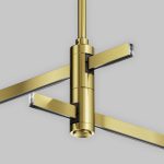 Крепление потолочное Short двойное Maytoni Flarity TRA156C-D1-BS