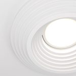 Встраиваемый светильник Maytoni Gyps Modern DL004-1-01-W-1