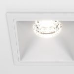 Встраиваемый светильник Maytoni Technical Alfa LED DL043-01-10W4K-SQ-W