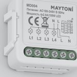W-Fi выключатель четырехканальный Maytoni Smart home MD004