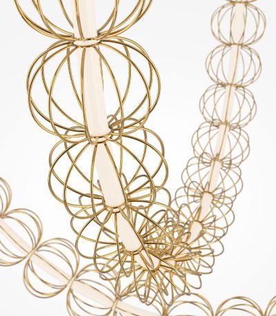 Подвесная люстра Maytoni Golden Cage MOD216PL-L55G3K