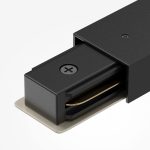 Прямой коннектор питания с вводом питания Maytoni Unity TRA001CB-11B