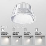 Трековый светильник Maytoni Technical Focus LED TR021-1-12B3K-W-D-B