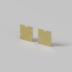 Комплект заглушек для профиля 35×35 2шт Maytoni Led Strip ALM-3535BT-BR-EC 642039