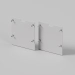 Комплект заглушек для профиля 50×50 2шт Maytoni Led Strip ALM-5050-S-EC 642046
