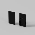 Комплект заглушек для профиля 25×42 2шт Maytoni Led Strip ALM-2542-EC 642061